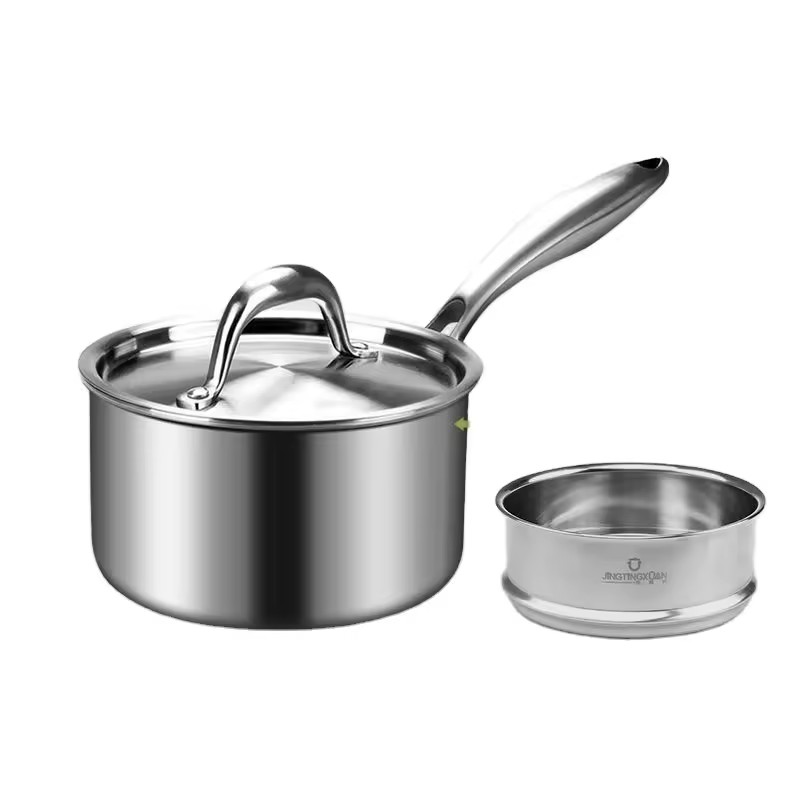 ছোট শিশুর খাবারের পরিপূরক নন-স্টিক রান্নার নুডলস ইন্সট্যান্ট নুডলস গরম বাড়িতে সেদ্ধ দুধের স্যুপ পাত্র