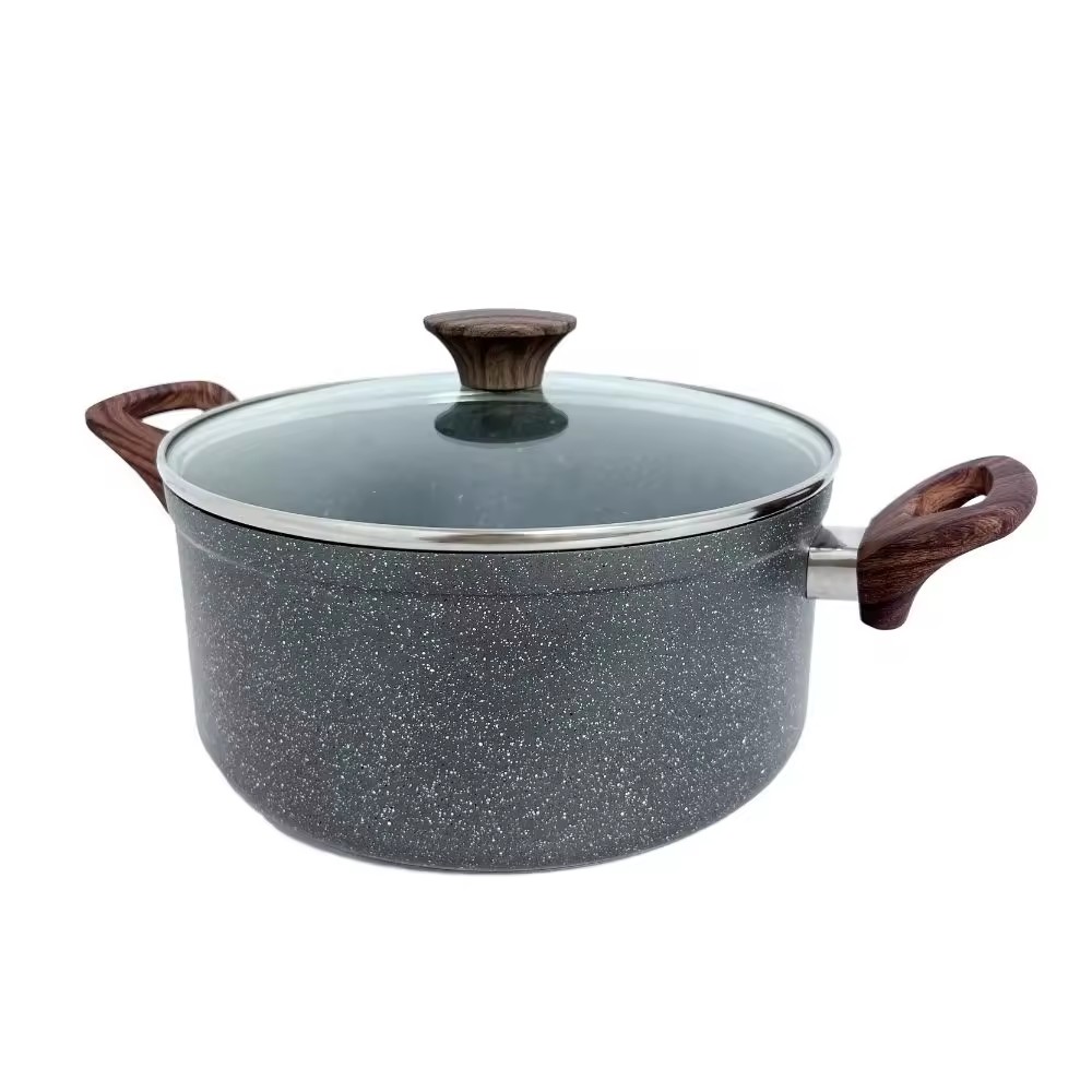 ভালো দামের নকল অ্যালুমিনিয়াম ননস্টিক কিচেন অ্যাকসেসরিজ সেট কুকওয়্যার রান্নার পাত্র সেট কুকওয়্যার সেট